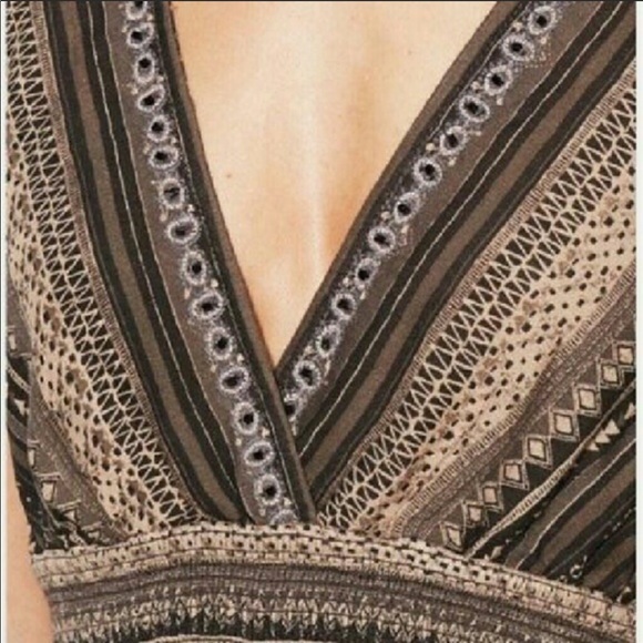 ❌SOLD❌ Free People Boho Wide Leg Jumpsuit Romper - Picture 8 of 8